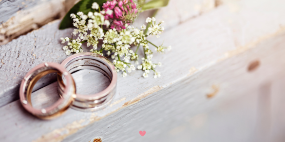 Gray Pink Ring Romantic Wedding Instagram Story