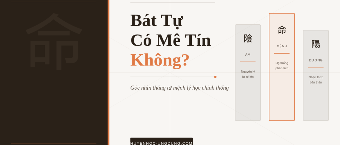 Bát tự có mê tín không - huyền học ứng dụng hiện đại